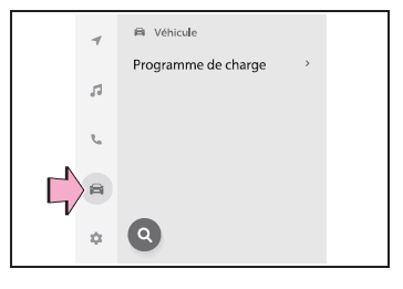 Utilisation de la fonction de calendrier de recharge